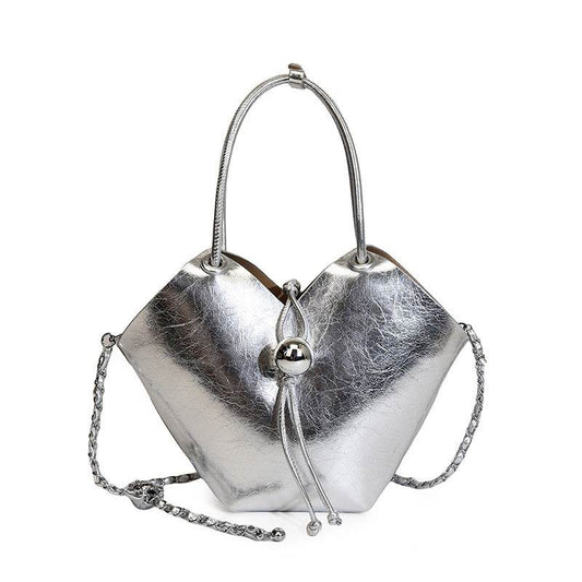 Sleek Minimalist Women's Shoulder Bag - Stylish PU Messenger in Black - Buy Center