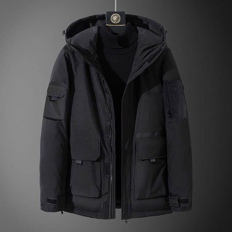 Stylish Outdoor Coat - Durable Down Jacket for Students, Sizes S-3XL - Buy Center