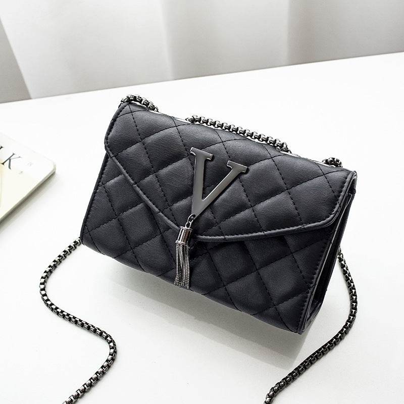 Urban Style Polyester Evening Bag - Chain Tassel Crossbody 2025 - Buy Center
