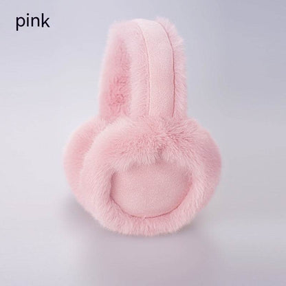 Plush Folding Earmuffs for Women - Warm & Trendy Winter Accessory - Buy Center