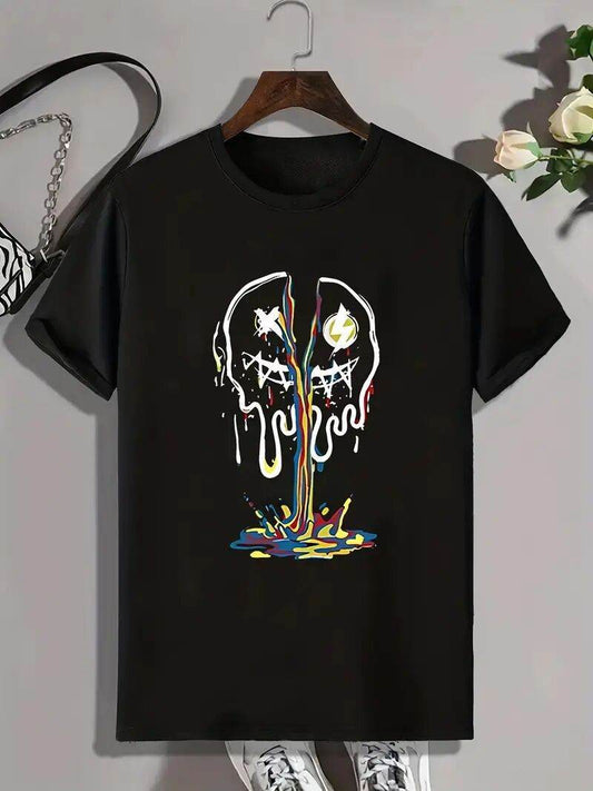 Stylish Men's Short-Sleeved T-Shirt - Printed & Comfortable S-5XL - Buy Center