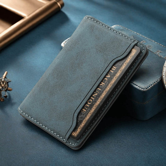 MagSafe Magnetic Card Holder - Stylish Leather Wallet for Apple Devices - Buy Center