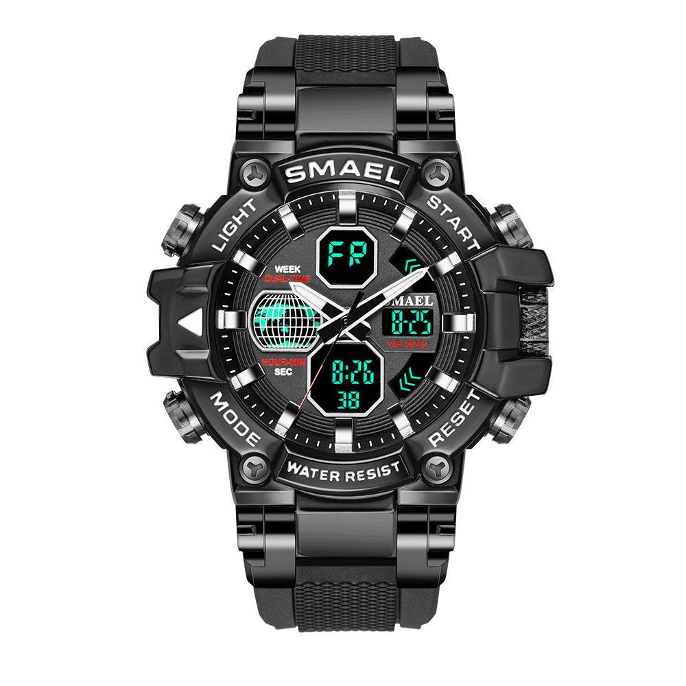Buycenter Men's Waterproof Fitness Watch - 50M, 49MM Stylish Dial - Buy Center