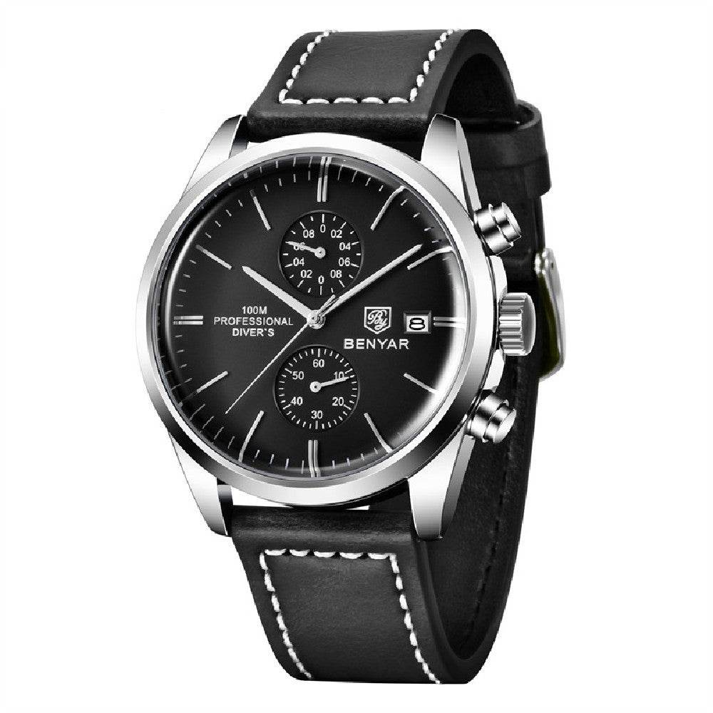 Buy Center Fashion Business Leisure Watch - Quartz Calendar & Casual Style - Buy Center