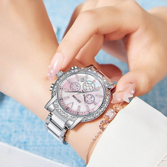 Fantasy Goddess Women's Watch - Trendy Waterproof Design with Diamonds - Buy Center