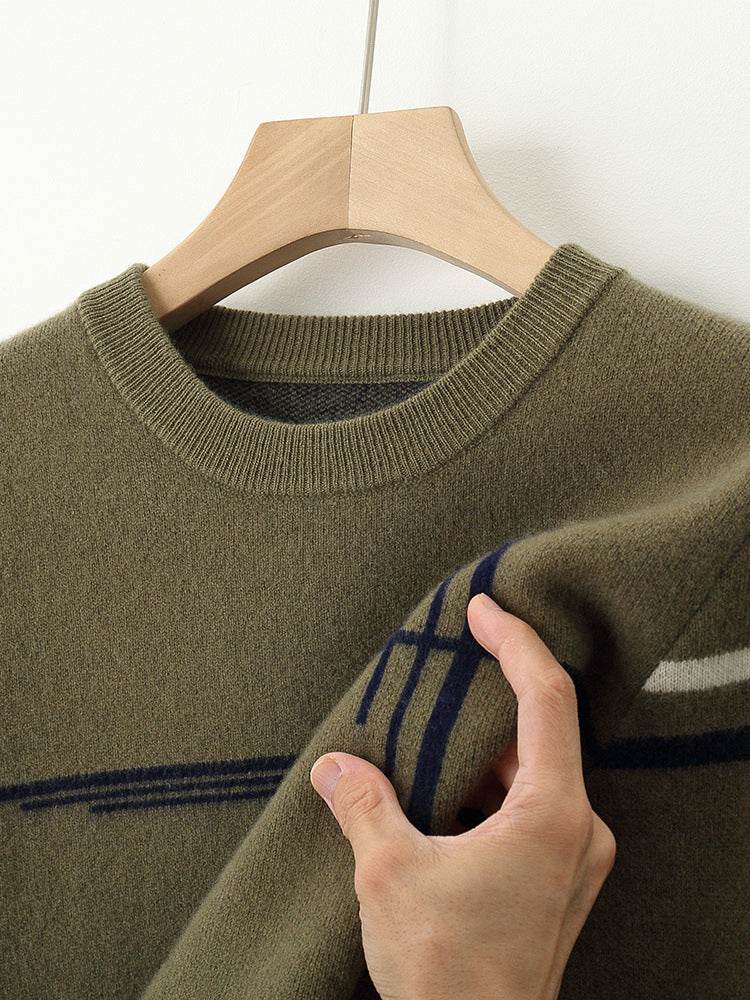 Buycenter Men's Warm Woolen Sweater - Trendy Stylish Leisure Wear 2025 - Buy Center