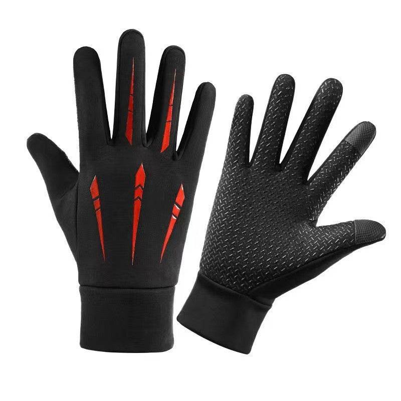 Men's Waterproof Fleece-Lined Gloves - Touch Screen Ready, Full Finger - Buy Center