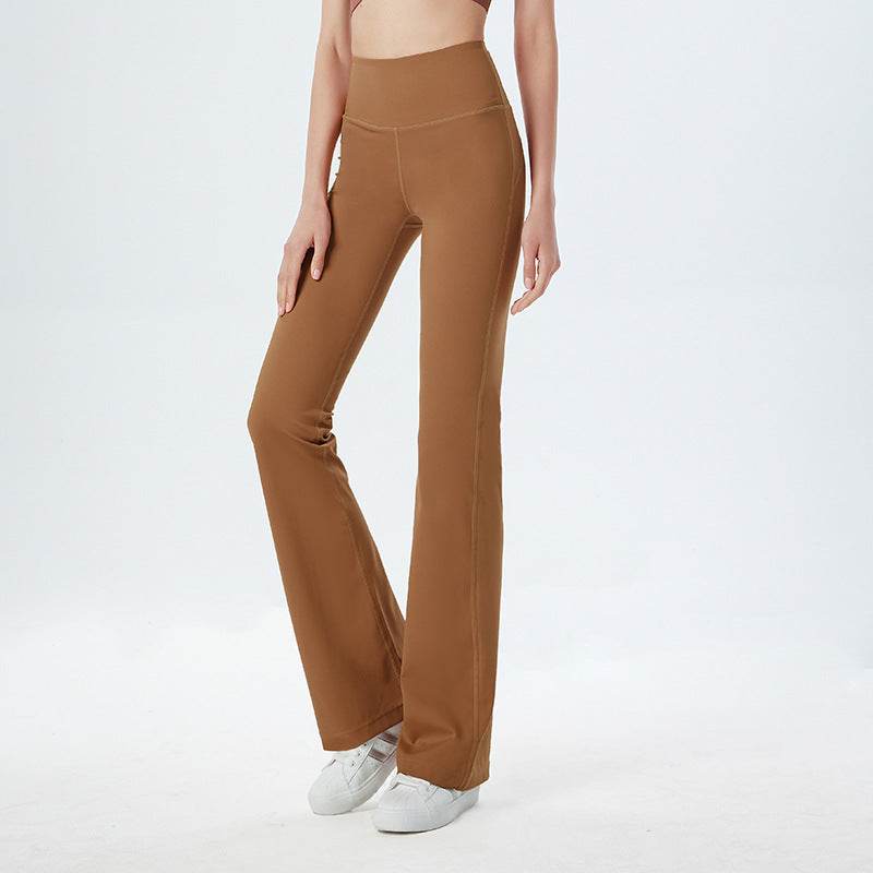 Buycenter High Waist Hip Lift Sports Pants - Moisture-Wicking, Casual Fit - Buy Center