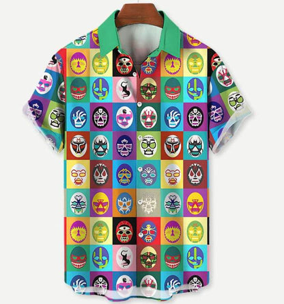 Casual 3D Hawaiian Shirt for Men - Vibrant Summer Floral Prints - Buy Center