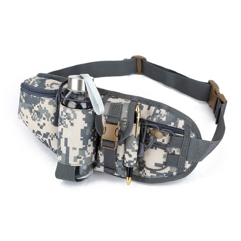 Men's Waterproof Outdoor Waist Bag - Stylish Camouflage for Adventures - Buy Center