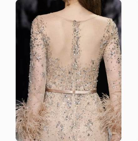 Buycenter Diamond-Encrusted Evening Dress - Stylish U-Neck Design - Buy Center
