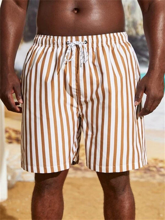 Buycenter Digital Printing Hawaiian Beach Shorts for Men - Sizes S to 6XL - Buy Center