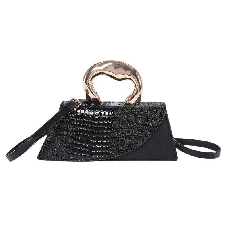 Retro Crocodile Pattern Messenger Bag - Premium Stylish Shoulder Bag - Buy Center