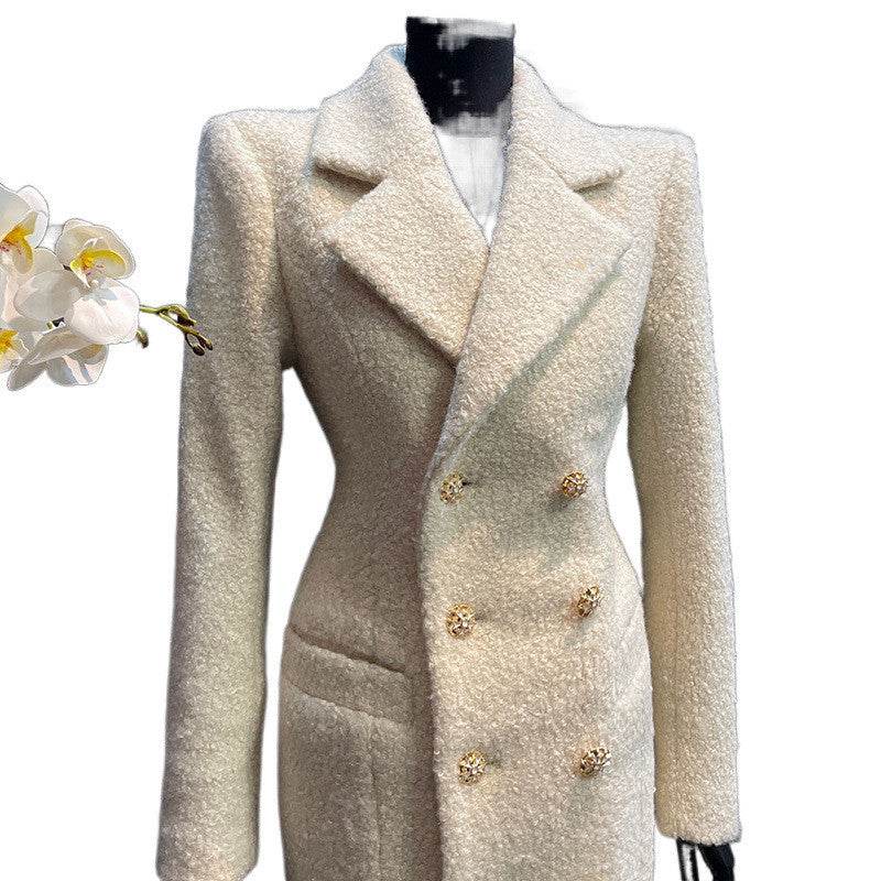 Women's Woolen Temperament Coat - Chic Urban Style & Warmth 2025 - Buy Center