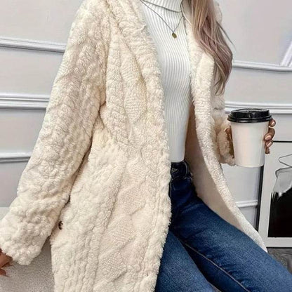 Buycenter Hooded Cardigan Jacket - Long Sleeve, Button Style, Winter Coat - Buy Center