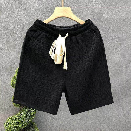 Men's High-Grade Pattern Casual Shorts - Trendy & Comfortable Attire - Buy Center