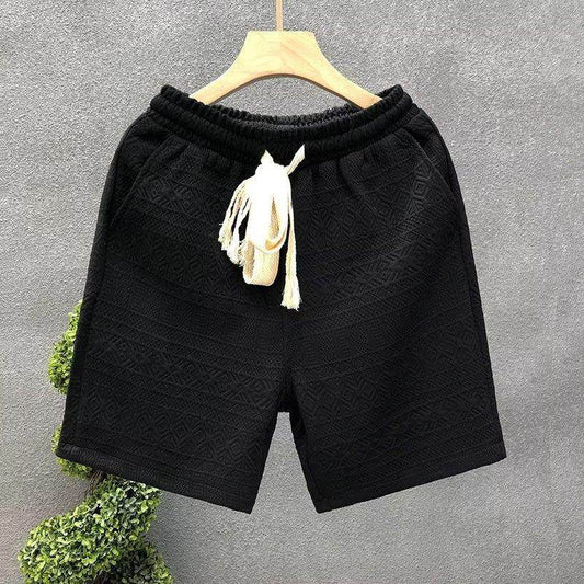 Men's High-Grade Pattern Casual Shorts - Trendy & Comfortable Attire - Buy Center