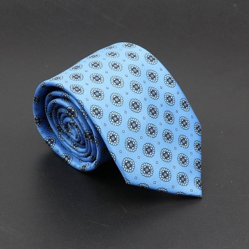 Super Soft Bohemian Silk Ties - Stylish 75mm Neckties for Any Occasion - Buy Center