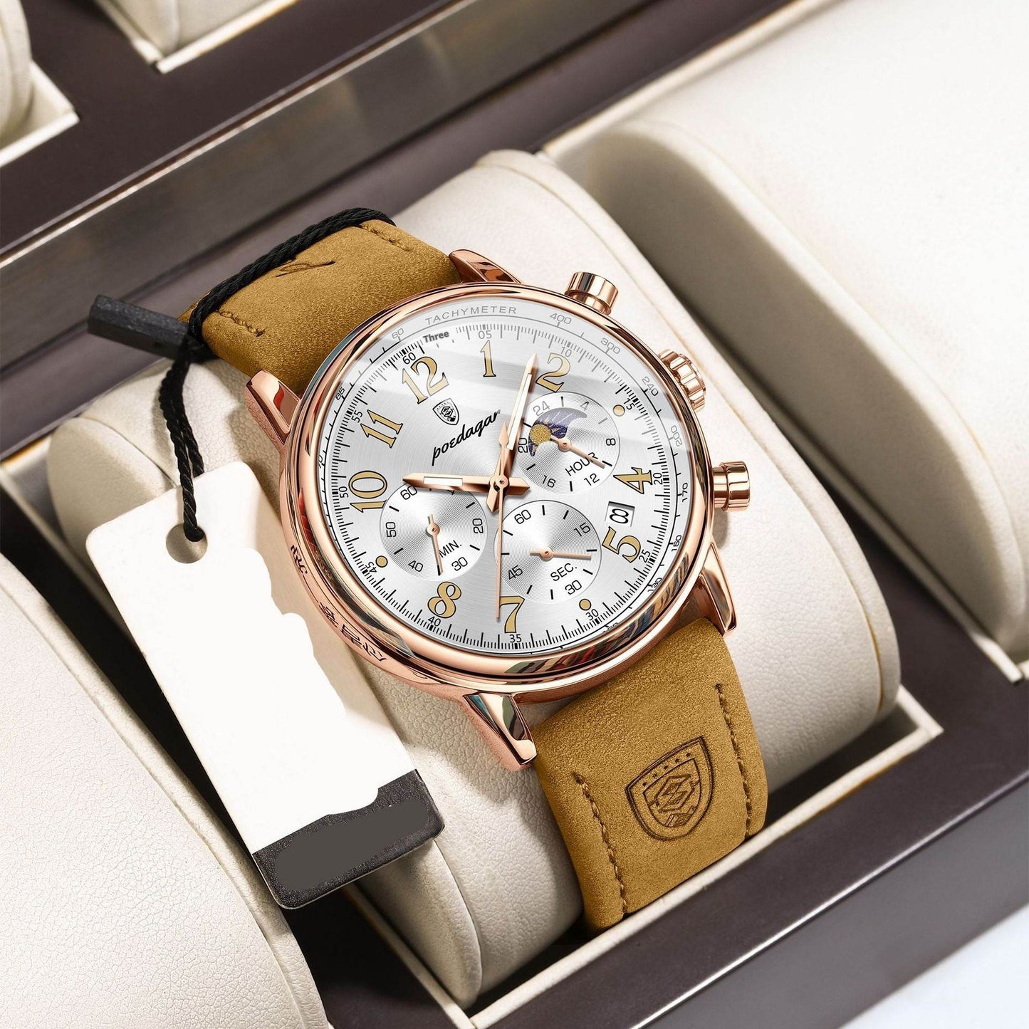 Multifunctional Luminous Quartz Men's Watch - Stylish & Versatile Design - Buy Center