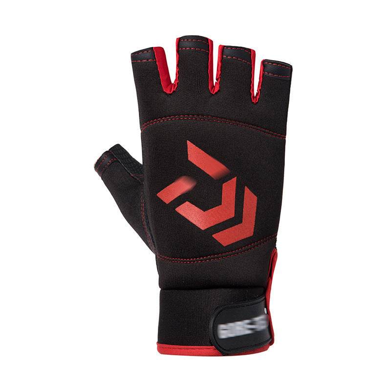 Outdoor Fingerless Fishing Gloves - Waterproof, Windproof for All Anglers - Buy Center