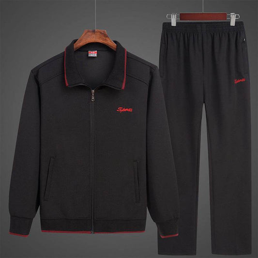 Men's Casual Autumn Sport Suit - Stylish Comfort for Middle-Aged Men - Buy Center