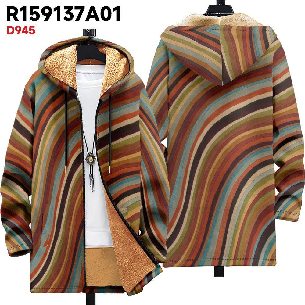 Stylish Hooded Cardigan - Thick Winter Essential in 6 Colors, XS-4XL - Buy Center