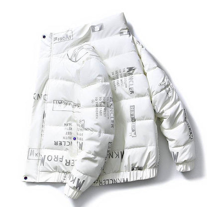 Men's Stand-Up Collar Down Jacket - Warm, Stylish, Non-Iron Fabric - Buy Center