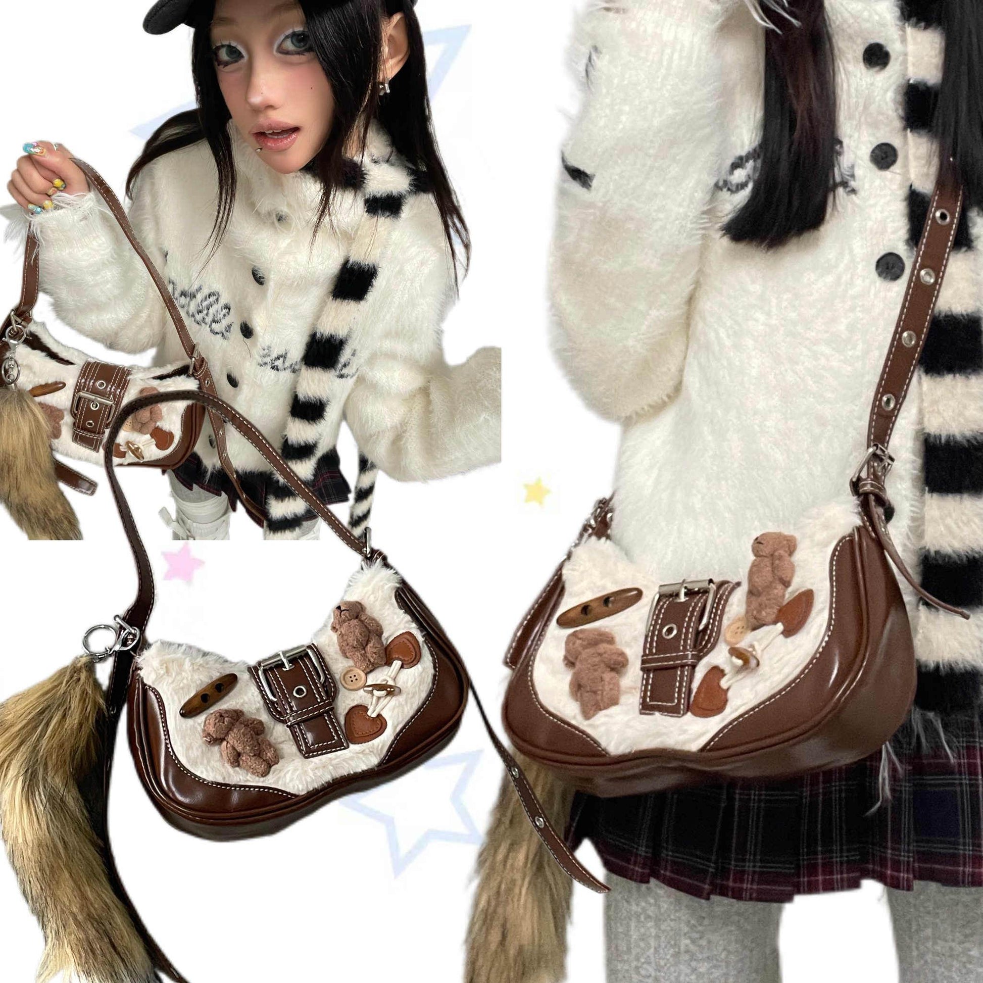 Buycenter Millennium Y2G Crescent Crossbody Bag - Cute & Trendy for Women - Buy Center