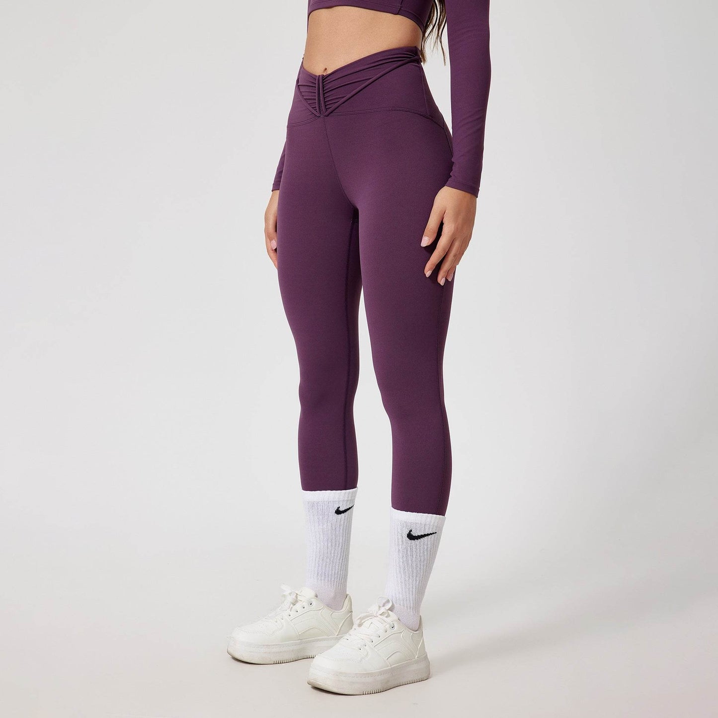High Waist Seamless Yoga Pants - Stylish Shaping Leggings for Workouts - Buy Center