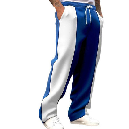 Men's Casual Loose Trousers - Comfortable Polyester Fiber Pants - Buy Center