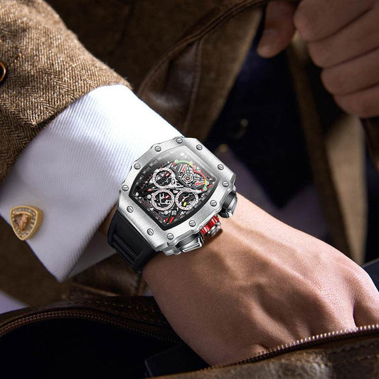 Buycenter Men's Automatic Mechanical Watch - Stylish & Versatile Design - Buy Center