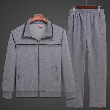 Men's Casual Autumn Sport Suit - Stylish Comfort for Middle-Aged Men - Buy Center
