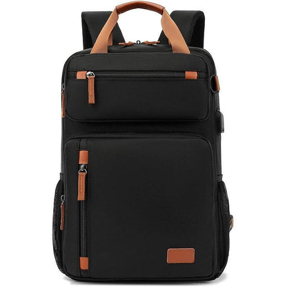 Large Capacity Waterproof Schoolbag - Men's 15.6-inch Laptop Backpack - Buy Center