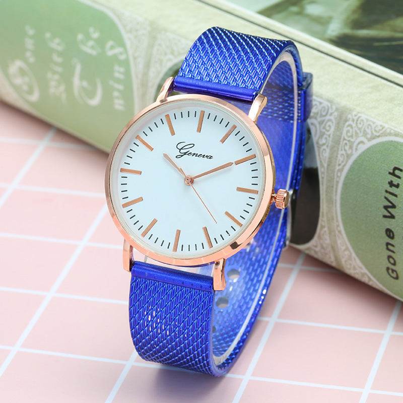Geneva Minimalist Women's Watch - Elegant Design & Thin Mesh Belt - Buy Center