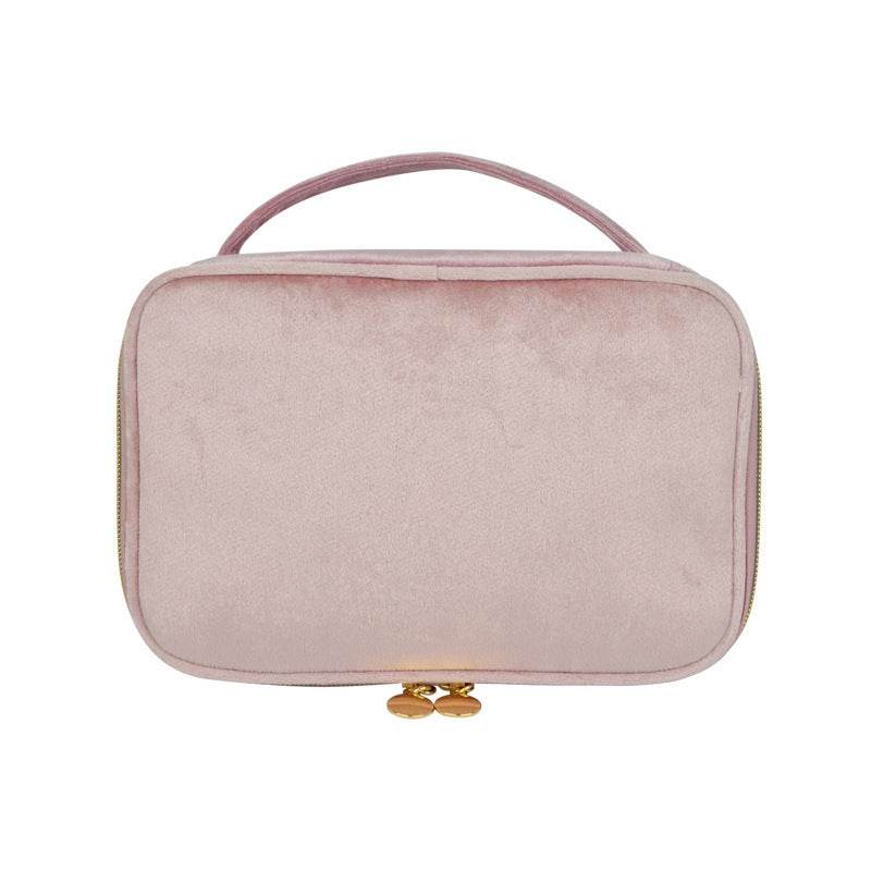 Stylish Velvet Cosmetic Bag - Multi-functional & Portable Fashion Accessory - Buy Center