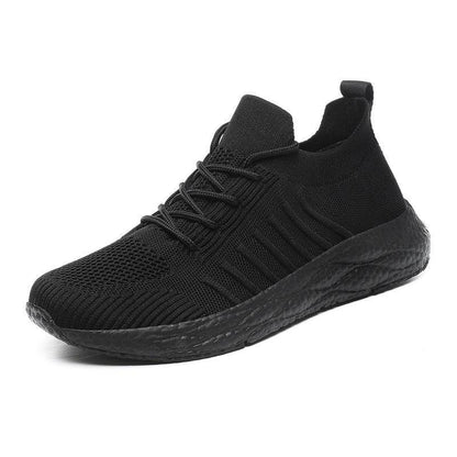 Men's Flying Woven Sneakers - Breathable Mesh Casual Shoes for 2025 - Buy Center