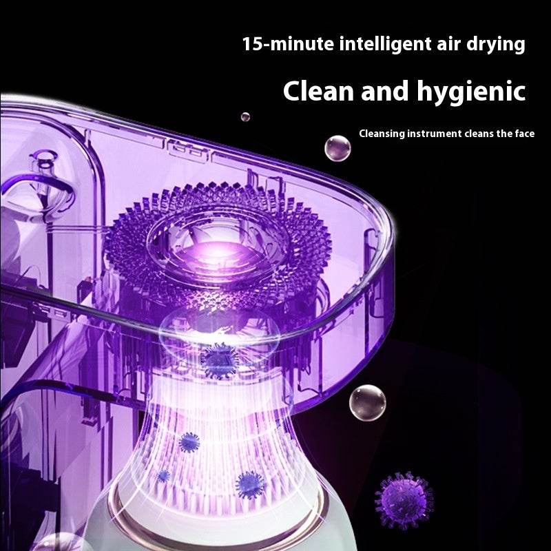 Electric Silicone Facial Cleaner - Ultrasonic Vibration Beauty Tool - Buy Center