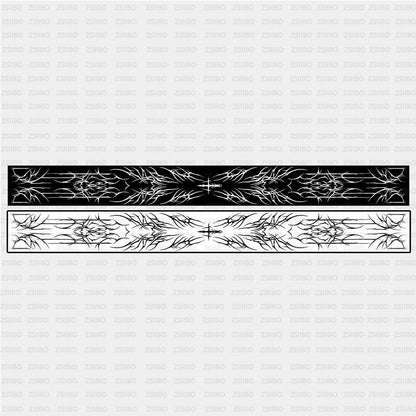 Dark Street Style Warm Scarf - Unique Jacquard Winter Accessory for All - Buy Center
