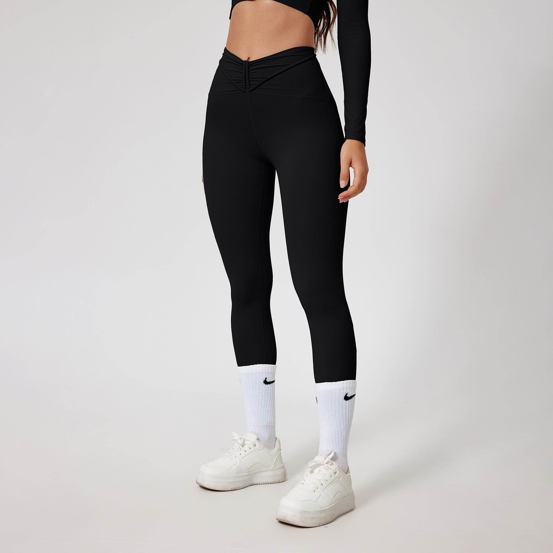 High Waist Seamless Yoga Pants - Stylish Shaping Leggings for Workouts - Buy Center
