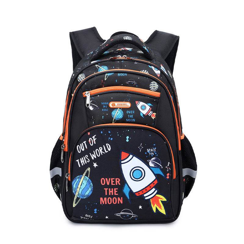 Large Capacity Children's Backpack for Boys - Fun Space Designs 2025 - Buy Center