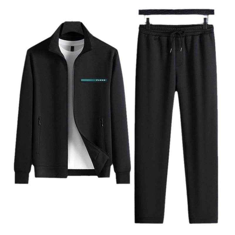 High-End Men's Casual Sports Suit - Stylish Long Sleeves & Premium Fit