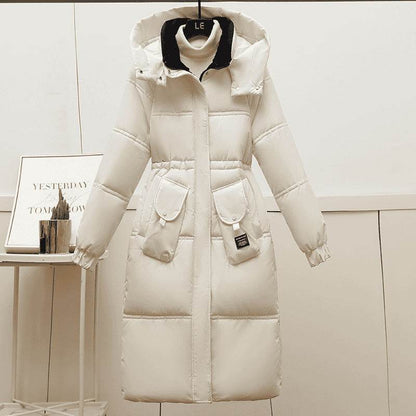 Women's Plus Size Cotton Padded Jacket - Stylish Overknee Winter Coat - Buy Center