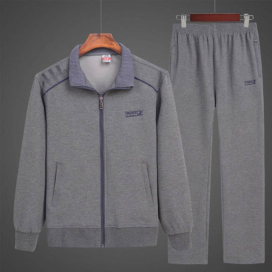 Men's Casual Autumn Sport Suit - Stylish Comfort for Middle-Aged Men - Buy Center