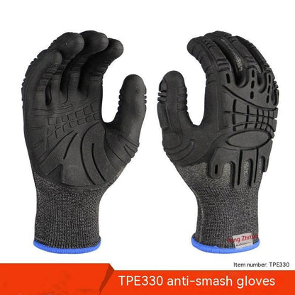 TPE Impregnated Rubber Gloves - Soft, Breathable, Non-Slip Grip Design - Buy Center