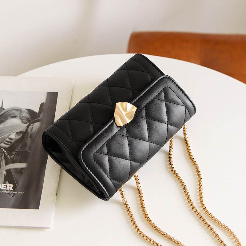 Buycenter Light Luxury Chain Crossbody Bag - Midnight Black Fashion - Buy Center