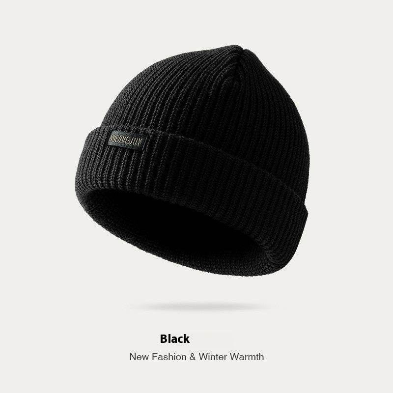 Men's Wool Knitted Fedora - Thick, Windproof Winter Style Hat - Buy Center