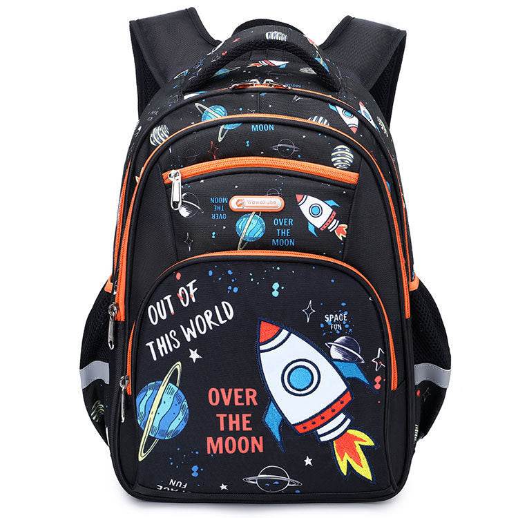 Large Capacity Children's Backpack for Boys - Fun Space Designs 2025 - Buy Center