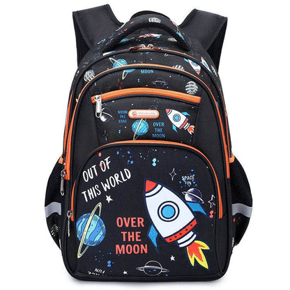 Large Capacity Children's Backpack for Boys - Fun Space Designs 2025 - Buy Center