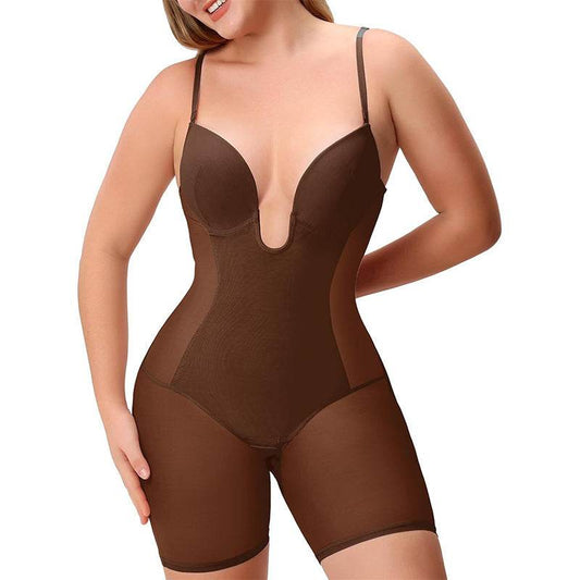 Sexy Belly-Contracting Jumpsuit Sling - Supportive & Figure-Hugging Style - Buy Center