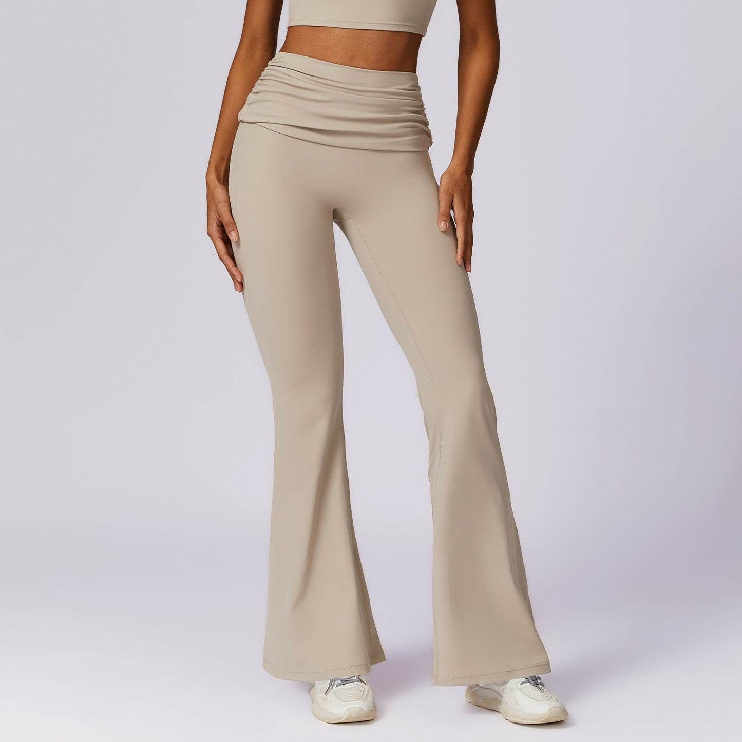 Quick-Dry Wide Leg Yoga Pants for Women - Stylish, Breathable Comfort - Buy Center